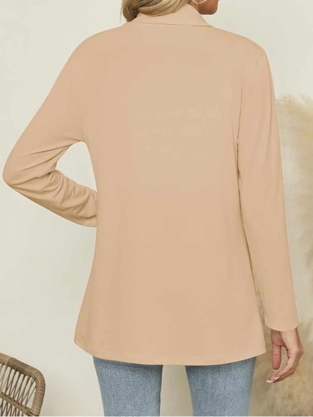 Micoson Open Front Lightweight Cardigan - Picture 3 of 8